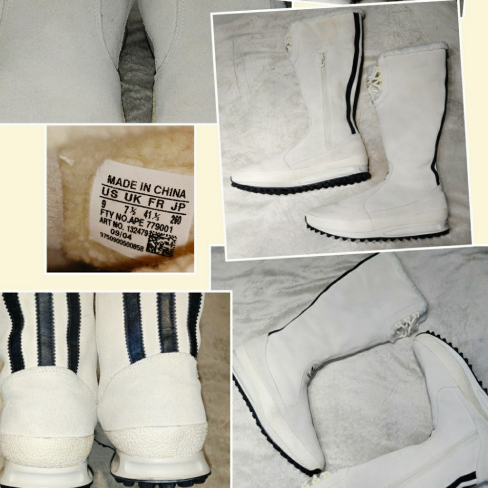 Adidas - Vintage Tall Suede Boots